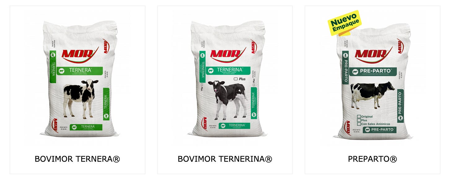 Alimentos Mor - Bovine Products