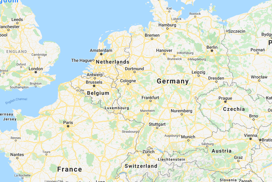 The density of roads (transportation networks) should tell you how German Imports &amp; Exports are getting in and out of Germany — and who is able to benefit by making a market for them and taking a small slice. The number of cities that Google’s a…
