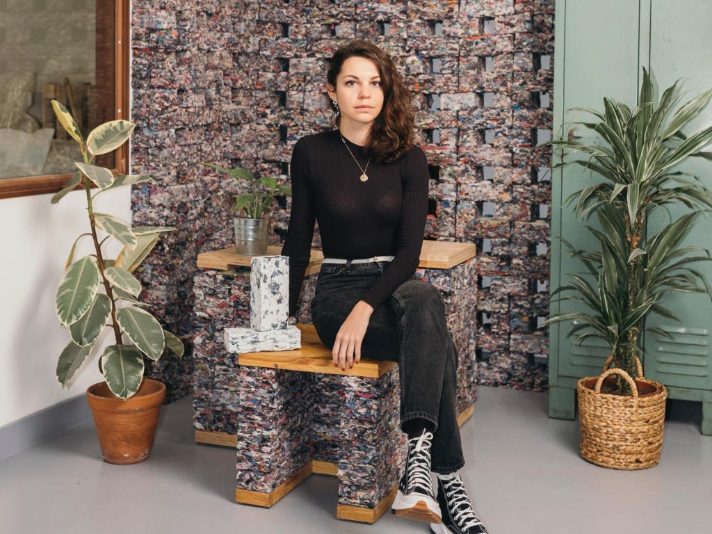 FabBRICK Meet French Architect Clarisse Merlet Who Converts Your Old Clothes Into Bricks