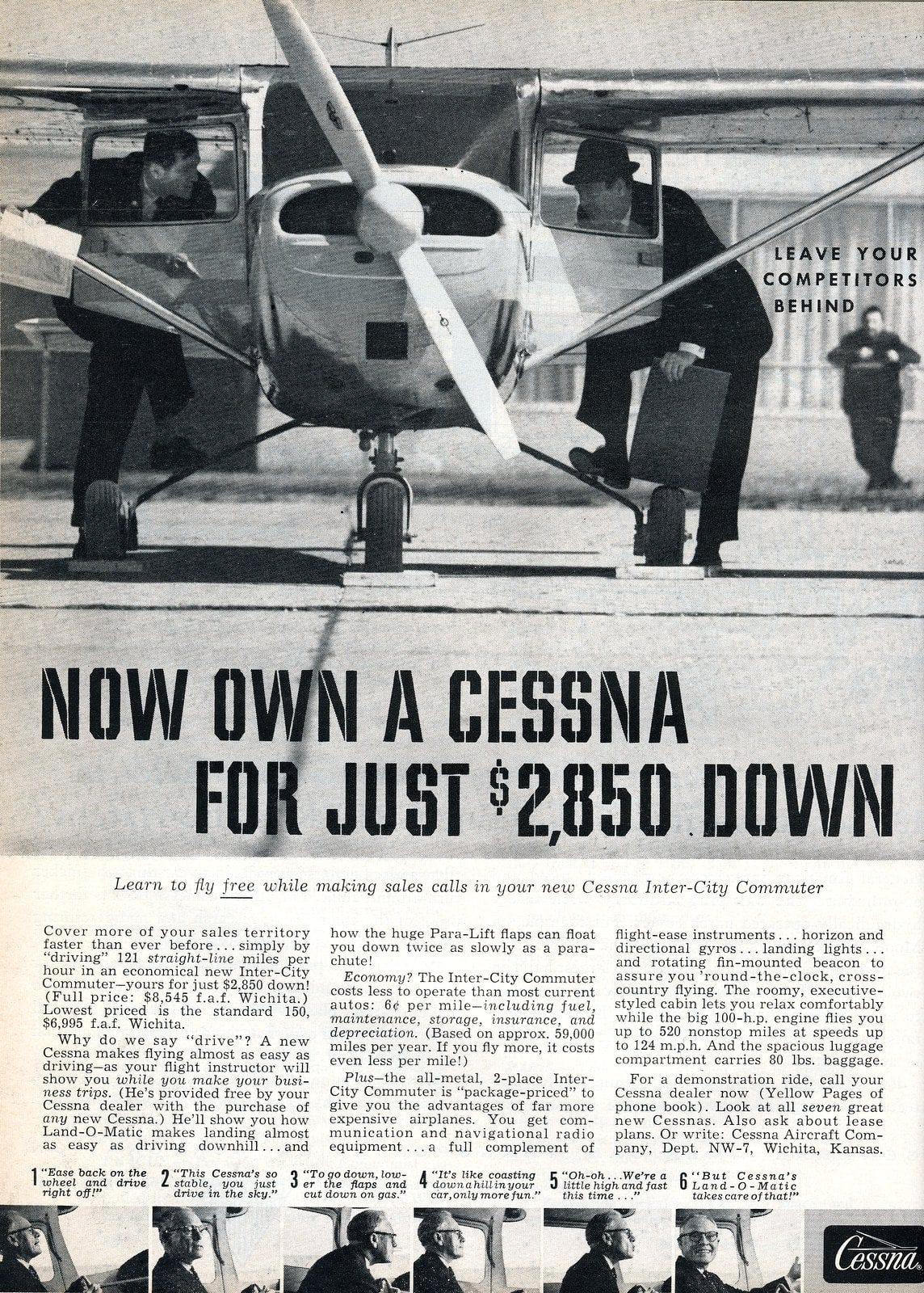 1950s Cessna propeller airplanes (1959)