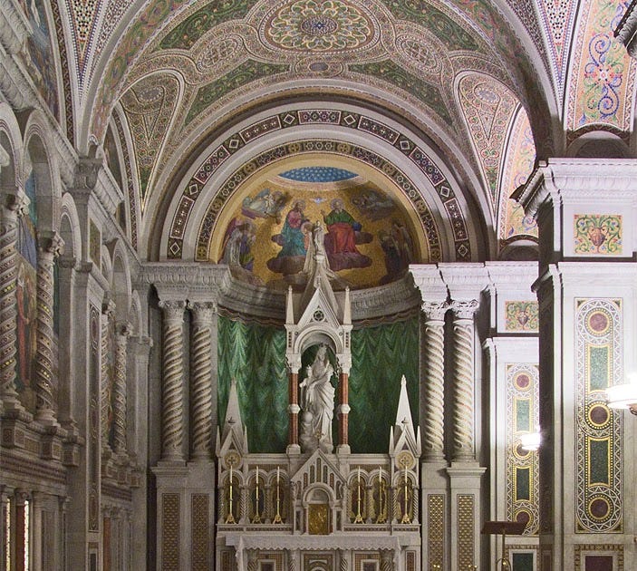 Rome of the West: Photos of Our Lady&#39;s Chapel at the Cathedral Basilica of Saint  Louis