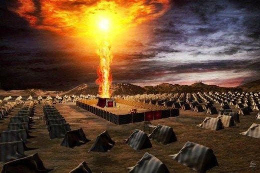 God led the Israelites to safety with a pillar of smoke and fire. IMPORTANT  read below | Jesus pictures, Tabernacle of moses, The tabernacle