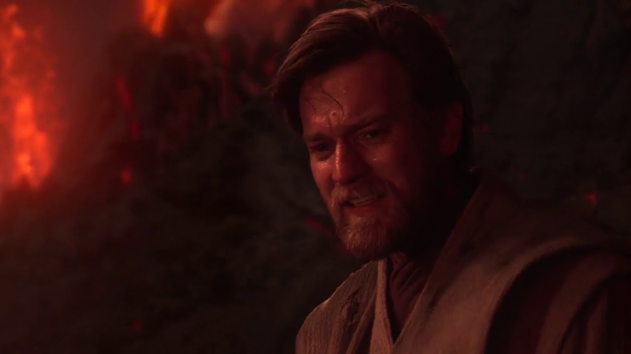 "You were my brother Anakin, I loved you" - Obi Wan - YouTube