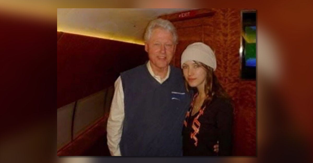 Is This Rachel Chandler and President Bill Clinton on Jeffrey Epstein's ...