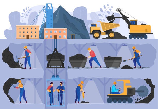 6,629 Coal Mine Illustrations & Clip Art - iStock