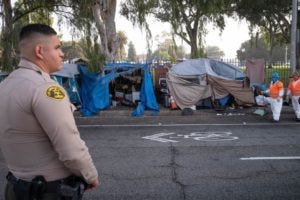 GettyImages-1236306836 homeless camp