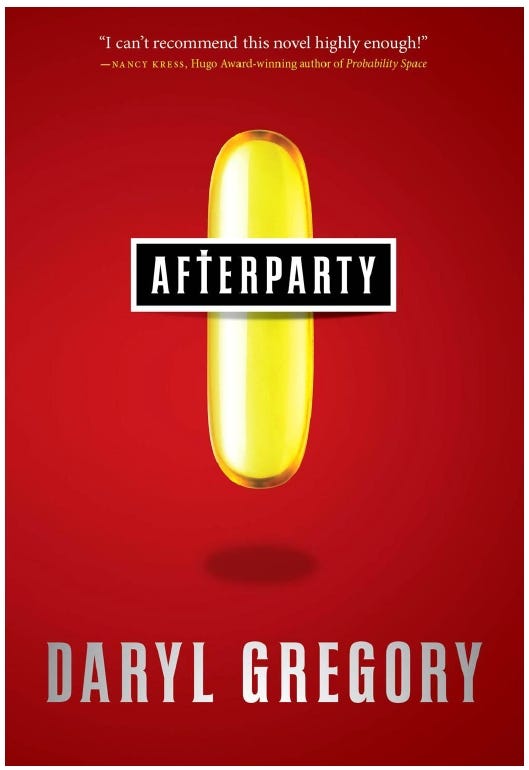 Cover for “Afterparty” by Daryl Gregory