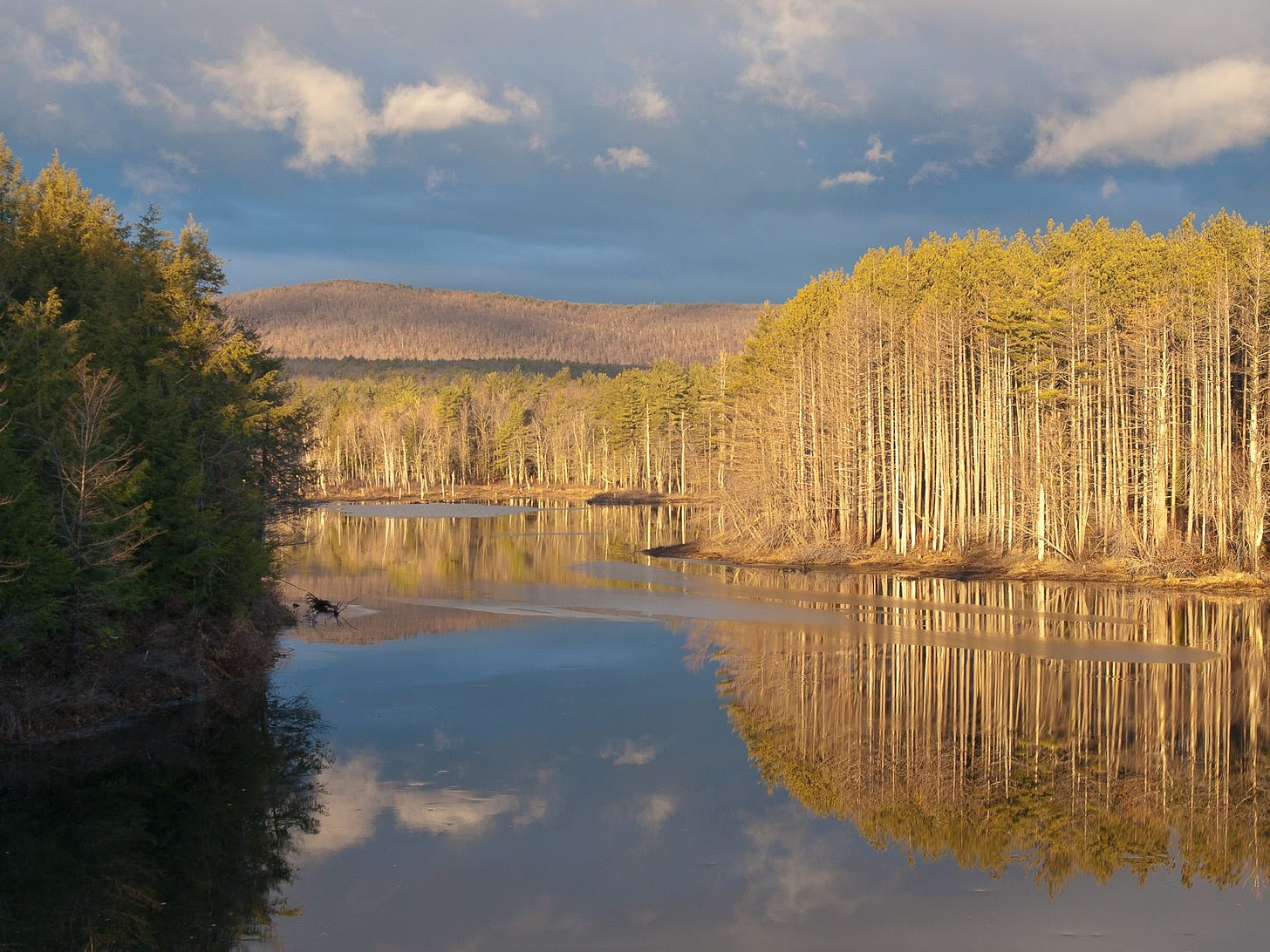 Smithville reservoir - reflections