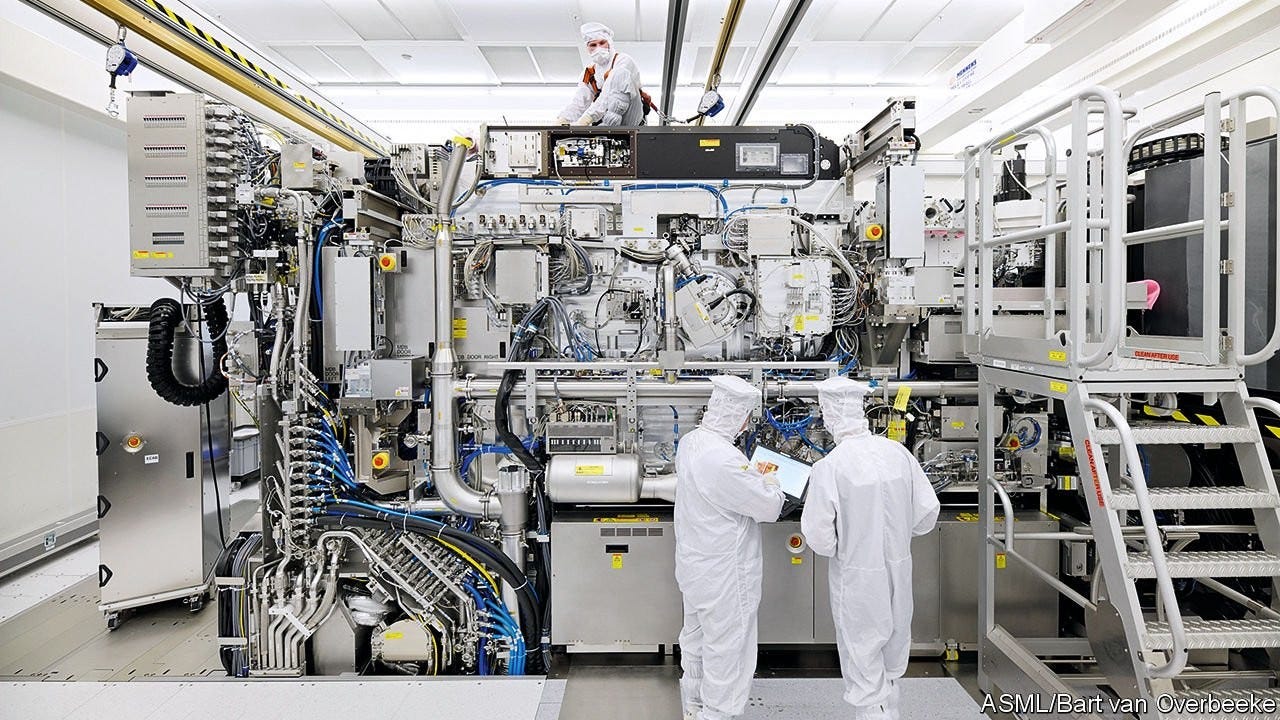 How ASML became chipmaking's biggest monopoly | The Economist