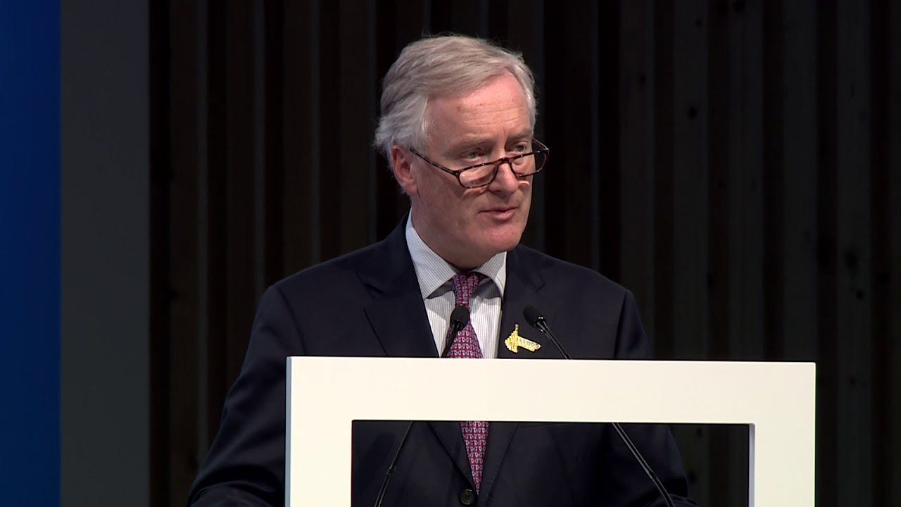 PP-18: H.E. Lord Henry Ashton of Hyde, Department for Digital, Culture,  Media and Sport, UK - YouTube