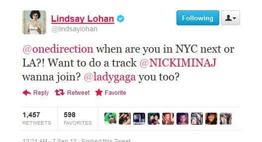 23 Deleted Lindsay Lohan Tweets That Belong In A Fucking Museum