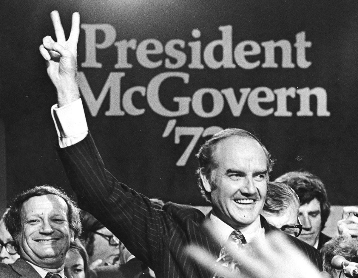 1972 Democratic winner: George McGovern | | heraldextra.com