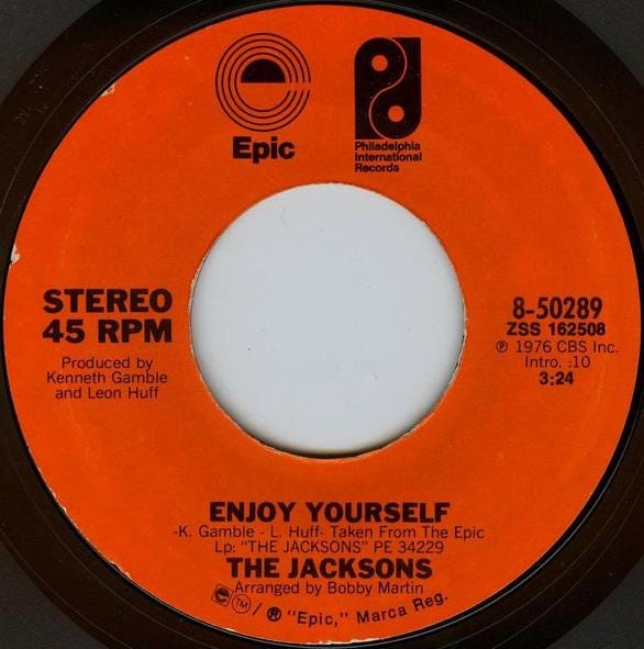Enjoy Yourself / Style of Life by The Jacksons (Single, Pop Soul): Reviews,  Ratings, Credits, Song list - Rate Your Music