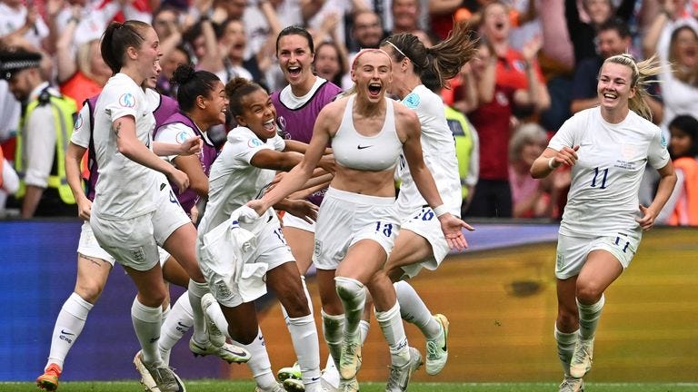 Euro 2022: Lionesses win final with extra-time victory over Germany | UK  News | Sky News