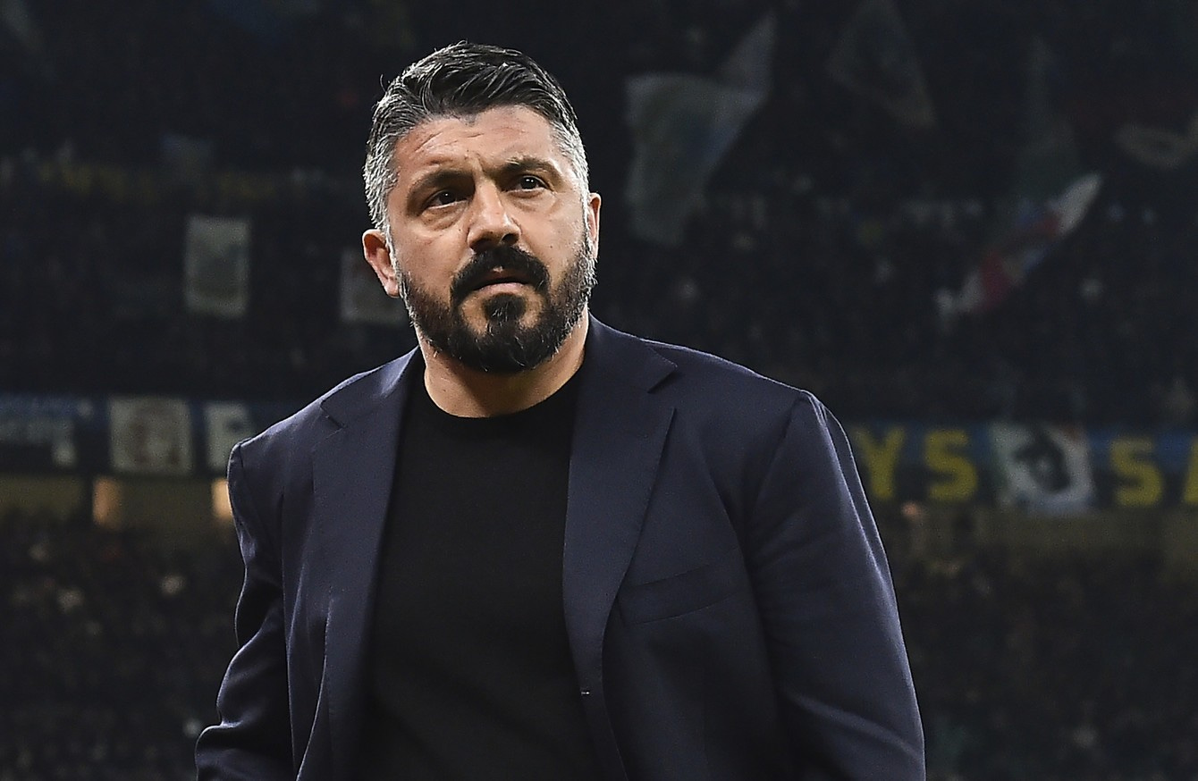 Napoli manager Gennaro Gattuso mourning the death of his sister aged 37