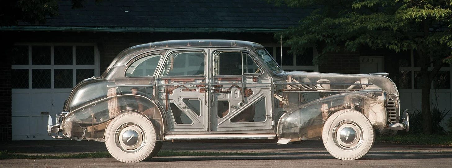 Blast From the Past: The Pontiac Ghost Car, the First All-Transparent Car -  autoevolution