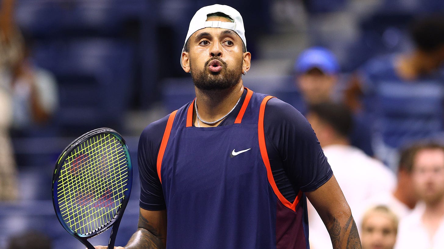 US Open tennis 2022: Nick Kyrgios tipped to win title by Kim Clijsters  after win over Thanasi Kokkinakis
