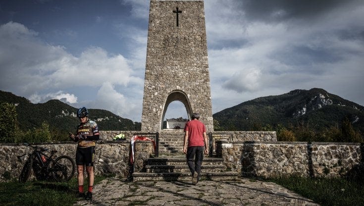 L&rsquo;ossario&nbsp;di sant'Anna di Stazzema (Luigi Narici / Agf)