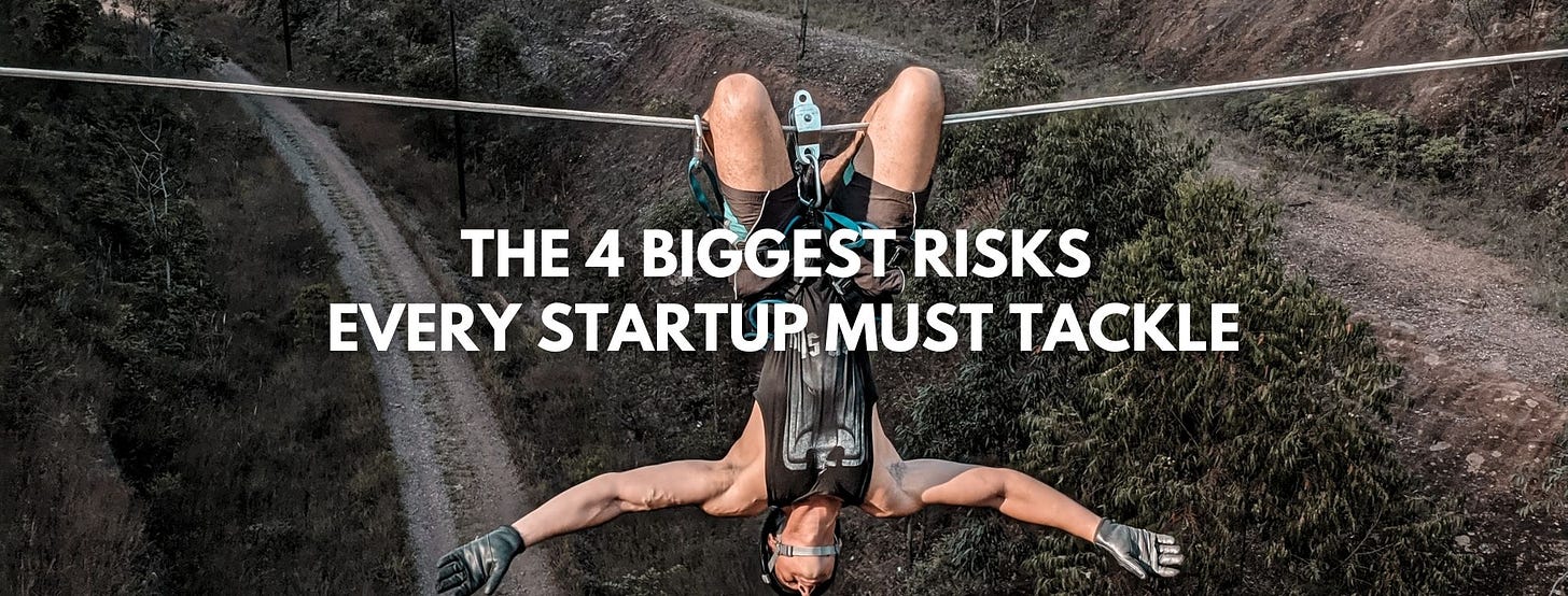 The 4 Biggest Risks For Every Startup