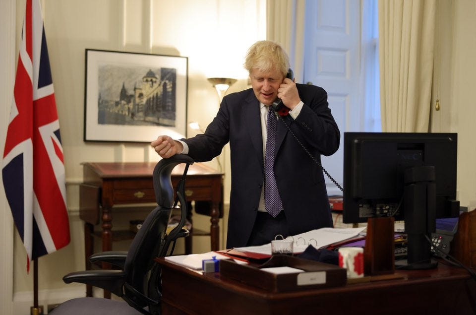 Joe Biden calls Boris Johnson in second diplomatic call as President-elect  : CityAM
