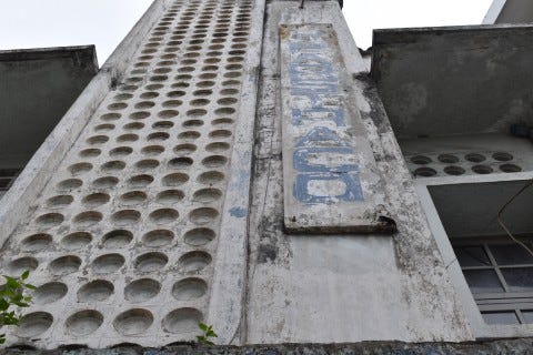 Medan’s backstreets are littered with a hodge podge or architectural styles. Photo: Stuart McDonald