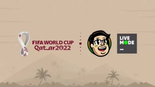 Logo: Cazé TV na Copa do Qatar. Reprodução/Youtube.