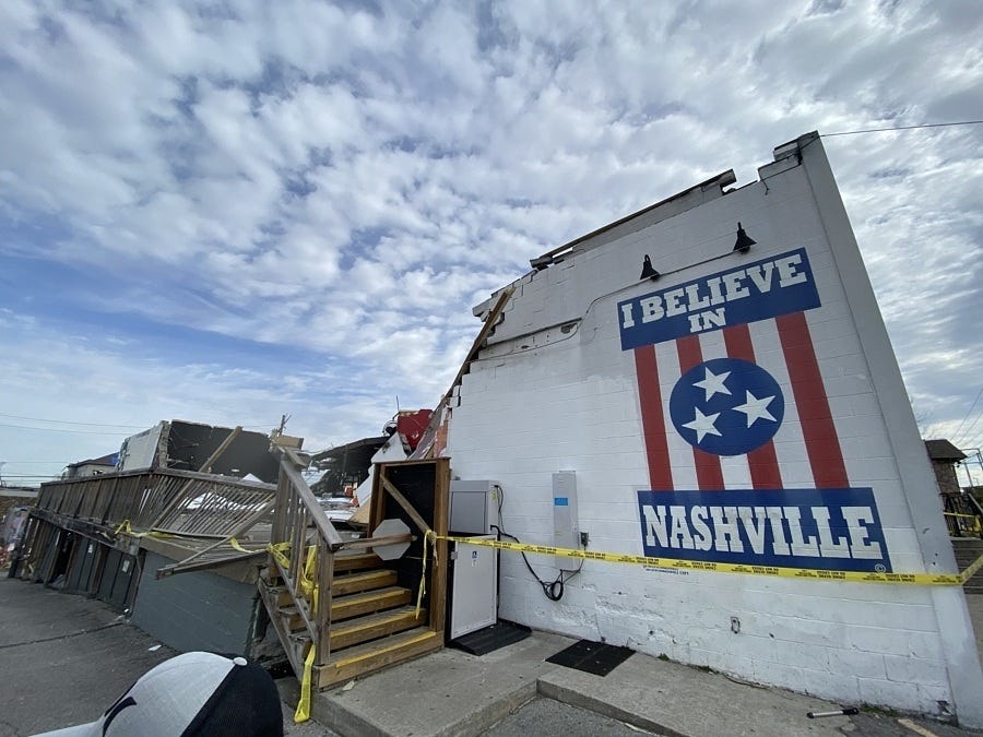 How the &quot;I Believe In Nashville&quot; T-shirt May Raise $1,000,000 for Tornado  Relief Efforts