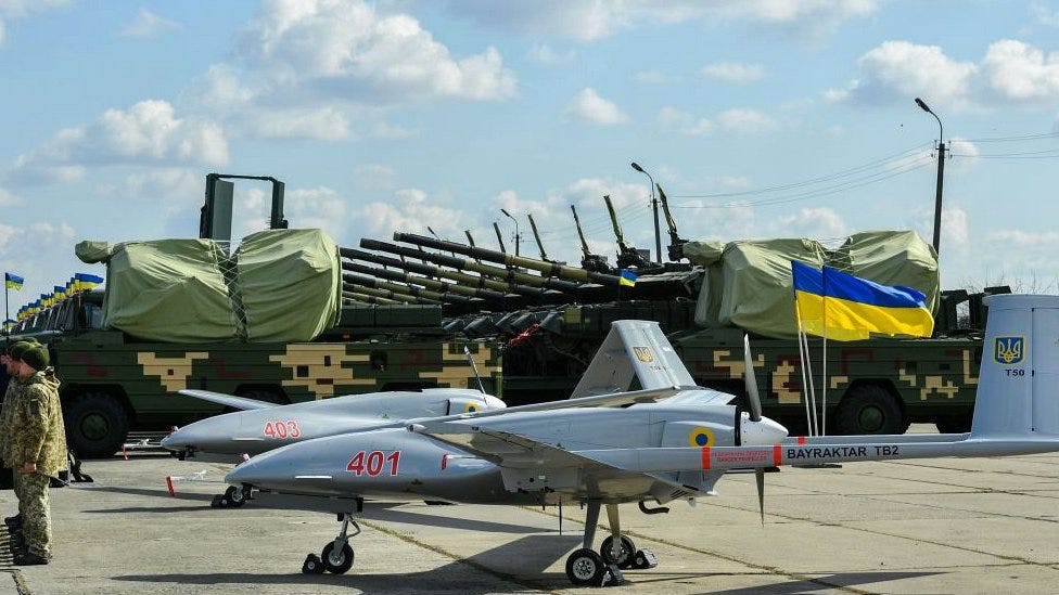 Bayraktar drones in Ukraine