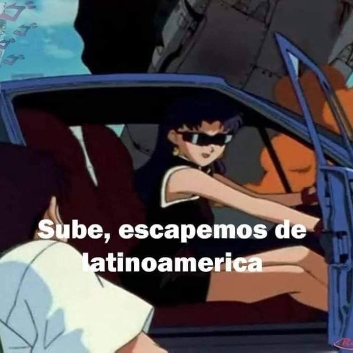Hispanic meme about escpaing Latin America