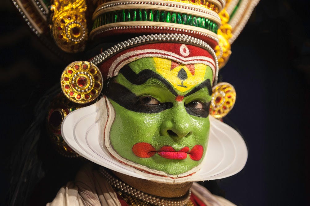 Kathakali, Navarasa Facial Expressions - Manish Lakhani