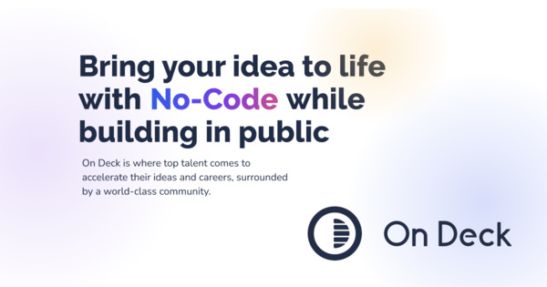 Become a prolific no-coder, while building in public.In 8 weeks.