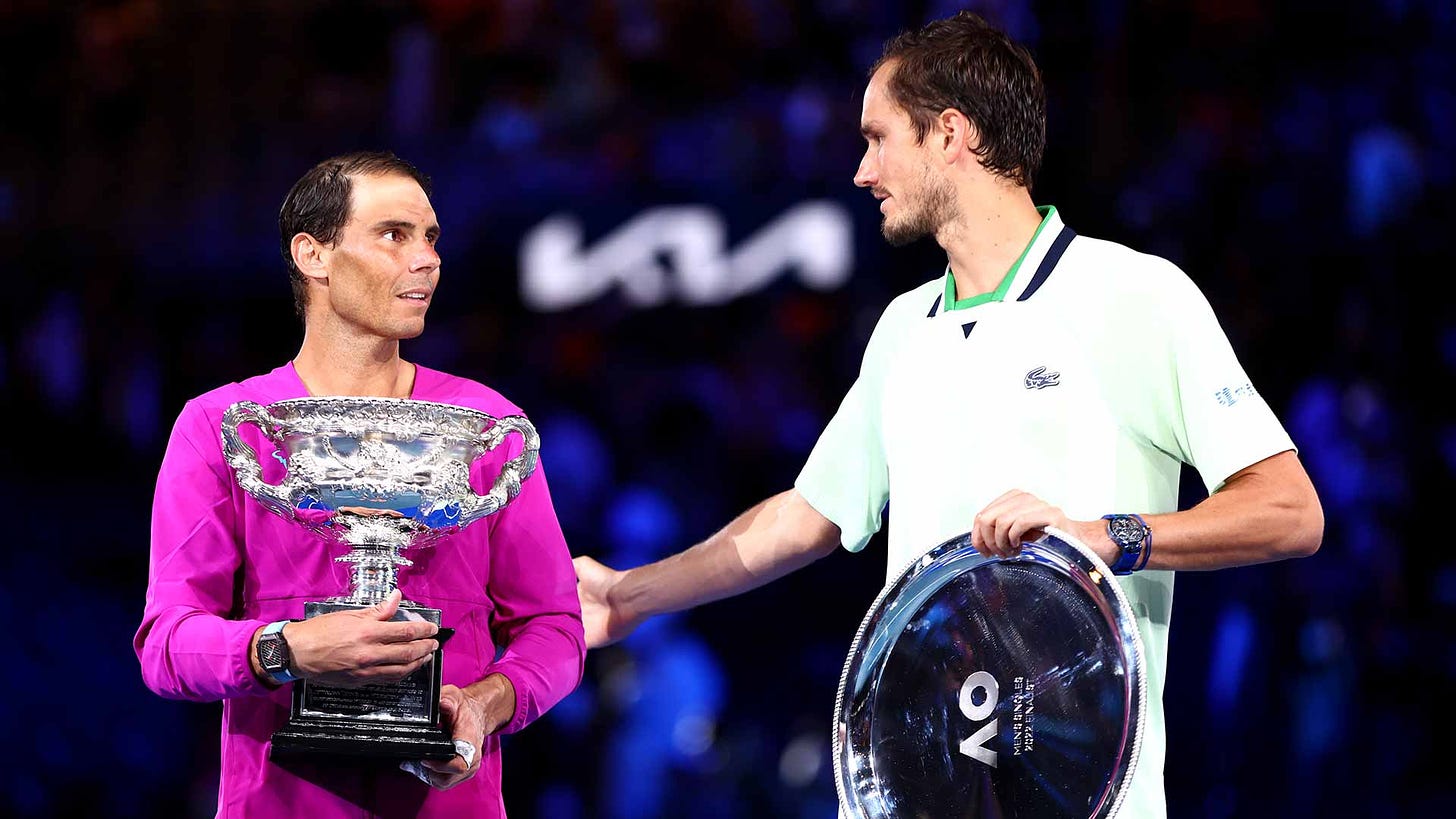 Daniil Medvedev: “Huge Respect” For History-Maker Rafael Nadal | ATP Tour |  Tennis