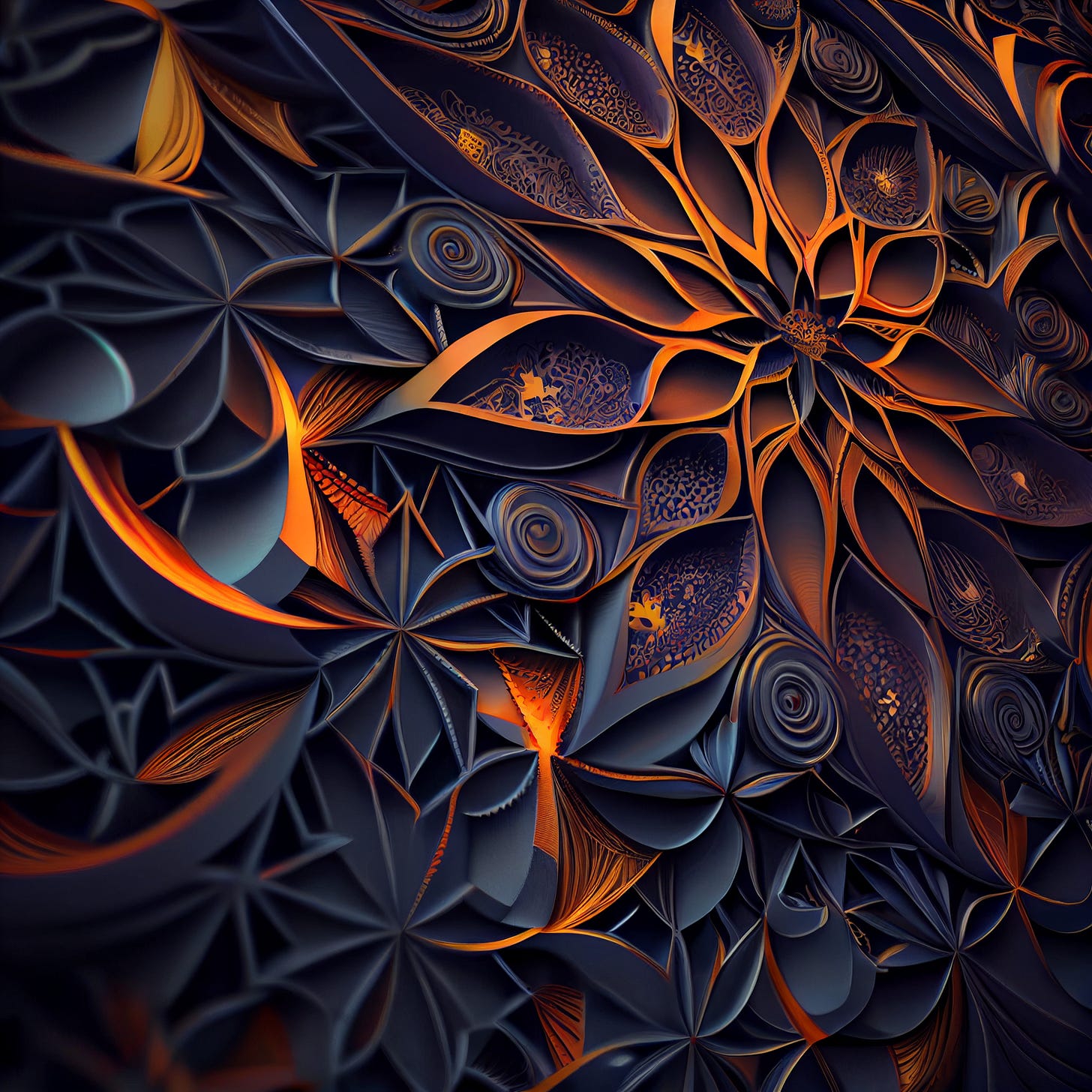 exciting wallpaper pattern, very detailed, perfect details, created with Maya, edited with Fusion, Nuke, Blender, Houdini