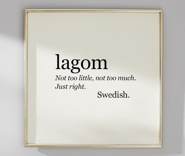 Lagom: the new Scandi style you need to know by Wendy Li