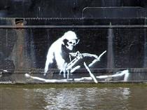 Death, Banksy, 2005 (fair use)
