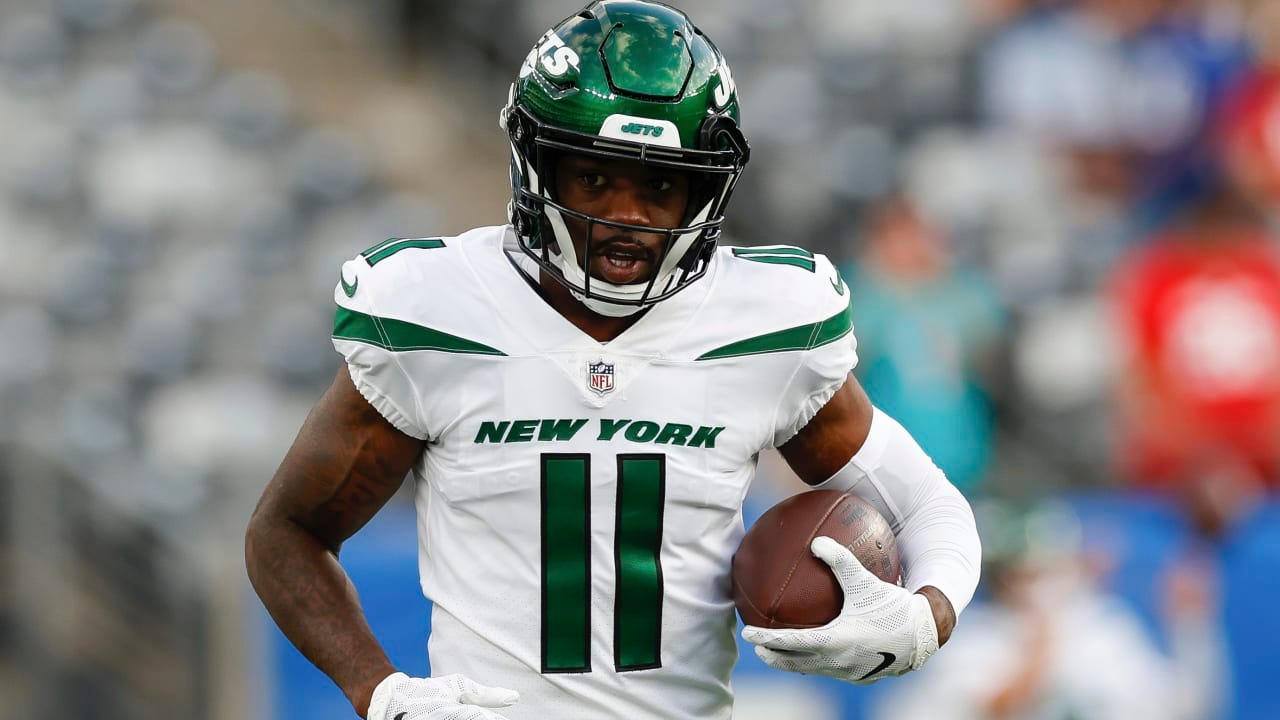 Jets WR Denzel Mims getting 'bigger, leaner' ahead of pivotal Year 3