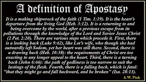 Definition of Apostasy