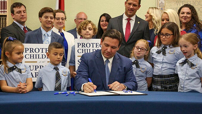 Parental rights bill signed by Florida Gov. Ron DeSantis | The North State  Journal