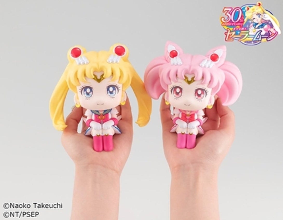 Sailor Moon Rukappu figures
