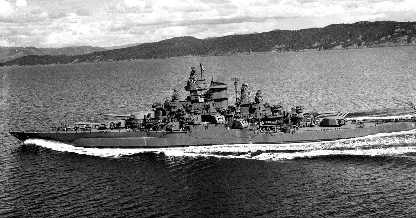 USS Tennessee | Battleship, Us navy ships, Us battleships