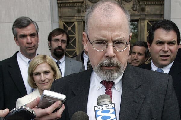 John H. Durham in 2006. His appointment appeared likely to create a headache for whoever Joseph R. Biden Jr. selects as attorney general.