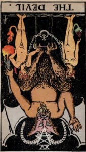 The Devil tarot card