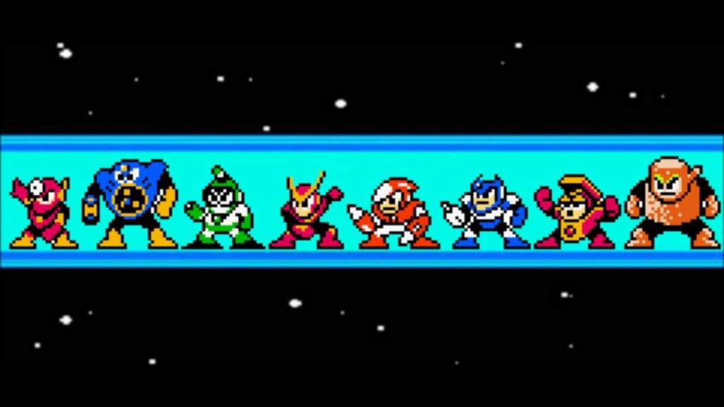 Mega Man 2 all the guys Mega Man 2 all the guys