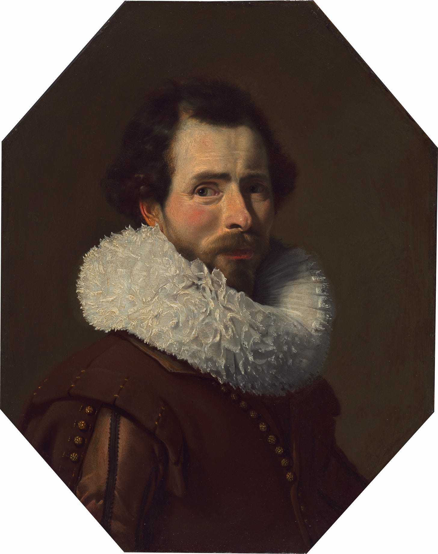 Portrait of a Gentleman Wearing a Fancy Ruff, 1627 by Thomas de Keyser