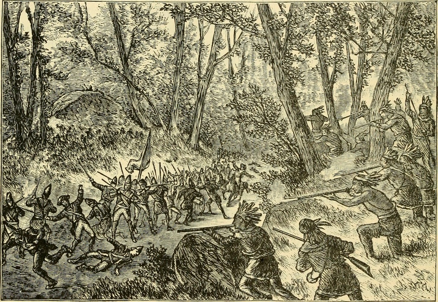 https://upload.wikimedia.org/wikipedia/commons/2/2a/Indians_ambush_British_at_Battle_of_the_Monongahela.jpg