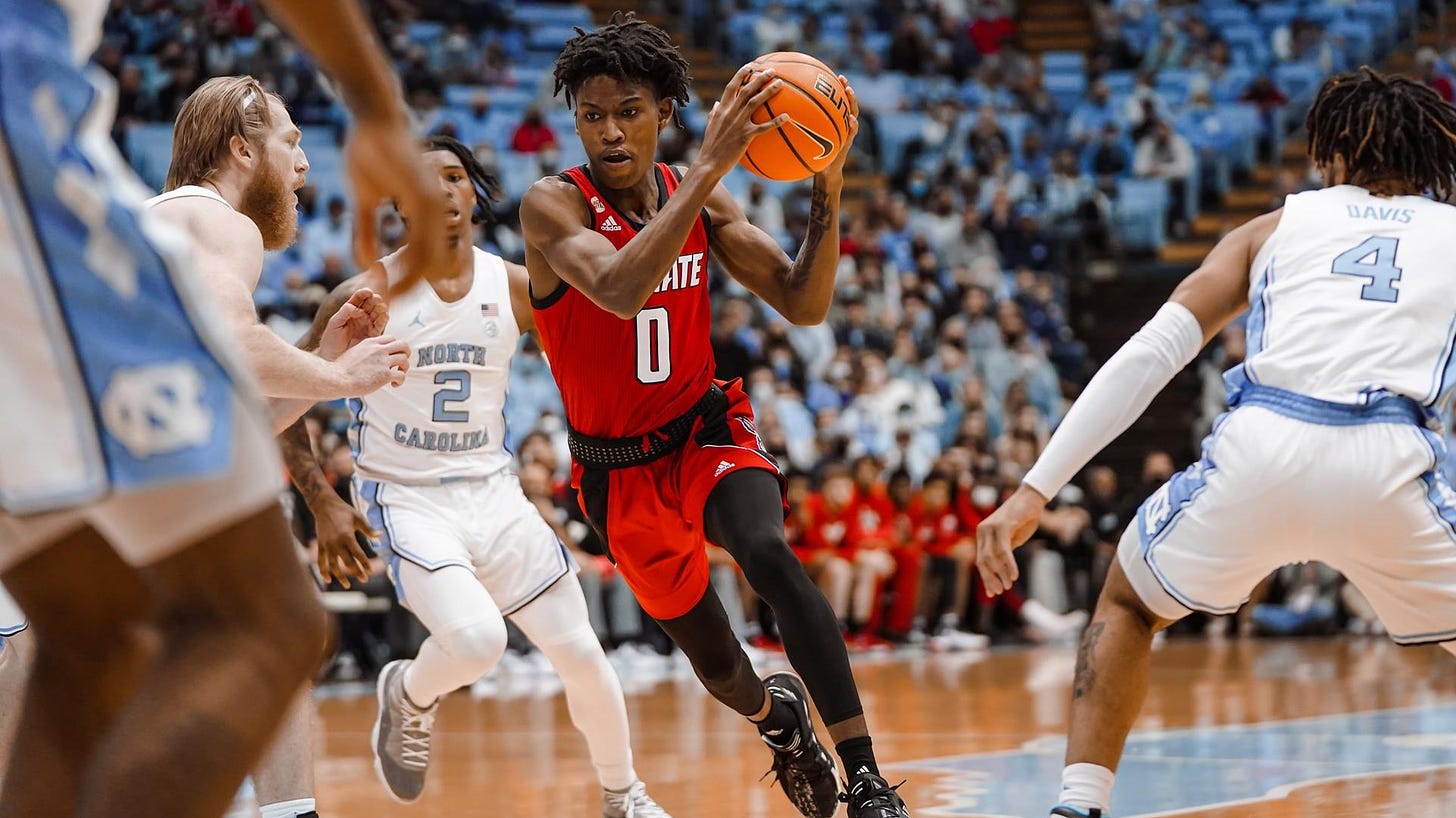 Terquavion Smith - 2021-22 - Men's Basketball - NC State University  Athletics