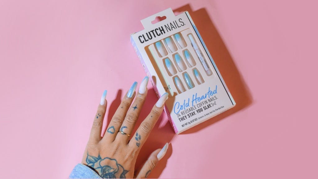 Press-on nails: We can't believe these press-on nails lasted two weeks