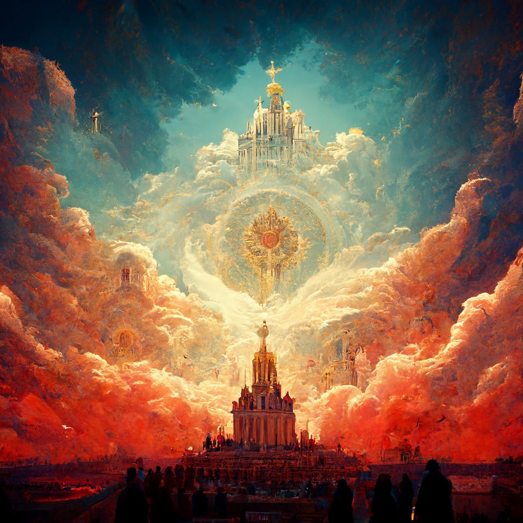 Kingdom of God' - Midjourney AI : r/Catholicism