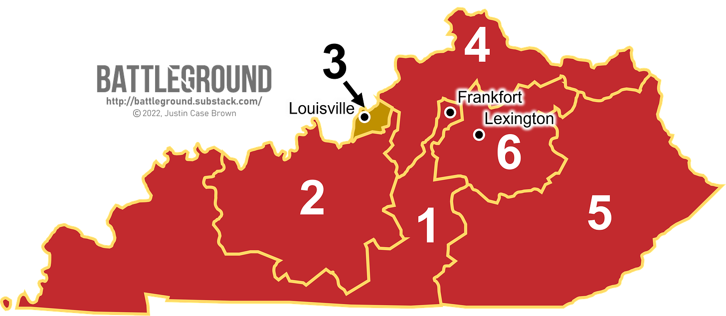 Kentucky's New Congressional Districts