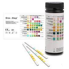 8 Parameter Urine Test Strips - 1 x 100 Dipstick Tests, Ketone, Glucose, pH  | Home Health UK